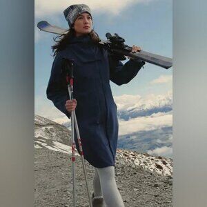 Free People Movement Moon Magic Reflective Rain Parka NWOT